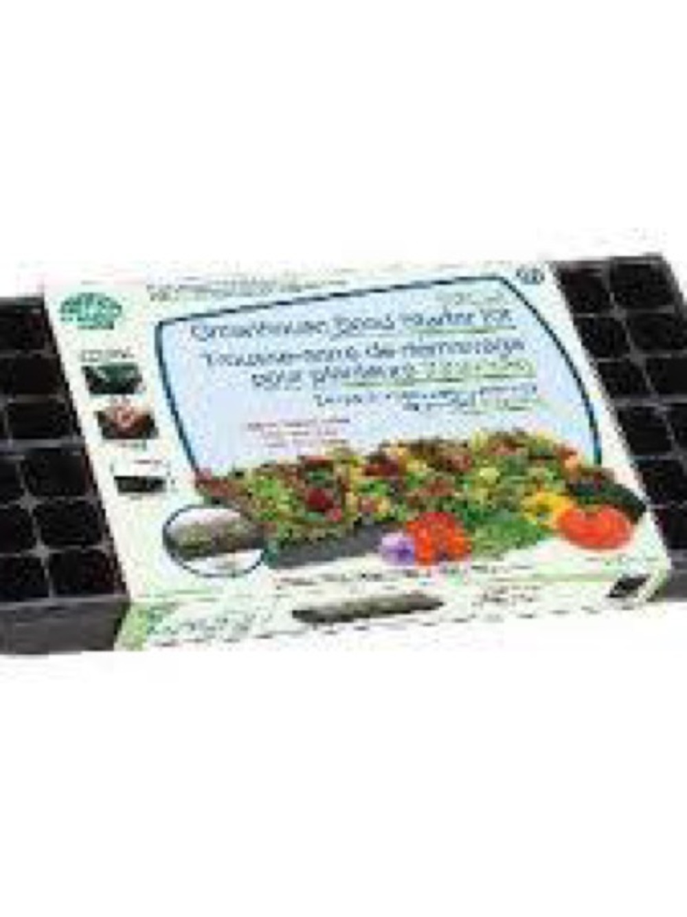 Black Seedling Starter Tray - Multipurpose Plant Propagation Kit 72 Cells